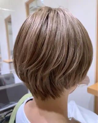 ショート 前田　真吾 ⭐️パーマの人⭐️のヘアスタイル