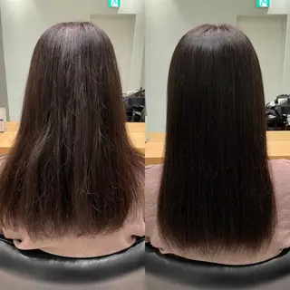セミロング 髪質改善ヘアケア 艶髪特化/上田のヘアスタイル