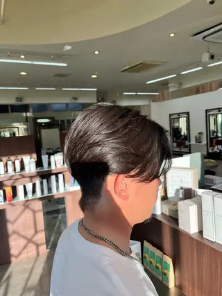 ショート パーマ メンズ AROH  men's cut&men's perm 船橋店所属・🧊メンズ特化🧊 高木航希のヘアスタイル