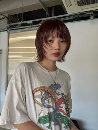 ショート 青木 若菜のヘアスタイル