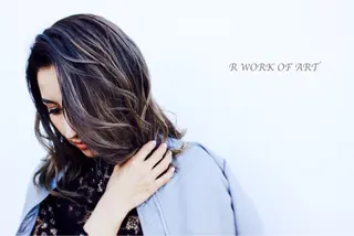 ミディアム カラー R WORK OF ART所属・茂木 良太のヘアスタイル