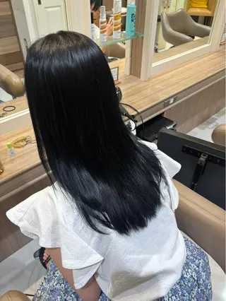 セミロング カラー 平井 心羽のヘアスタイル