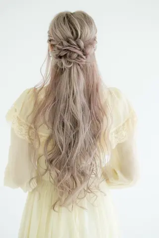 ロング ヘアアレンジ 高橋恵🌈生え癖改善 ウルフ/レイヤーのヘアスタイル