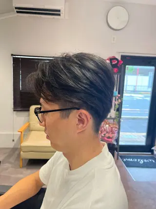 ショート 庄内＊三国baron ANJUのヘアスタイル