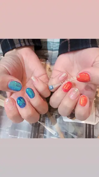 ネイル 4tunekick NAILS(フォーチュンキックネイルズ)所属・光森 淳子のネイルデザイン