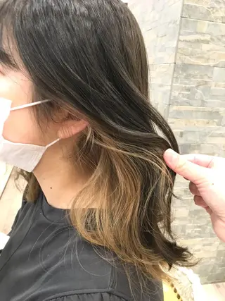 ミディアム カラー LaBless梅田 🎀坂本リオのヘアスタイル