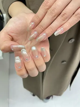 ネイル 大阪福島韓国束感まつ げ Sayaka🤍のマツエク・マツパデザイン