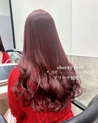 ロング カラー 💗ガーリーヘア🎀 saki💗のヘアスタイル