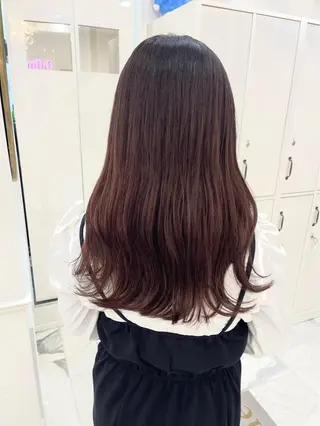 ロング カラー 新井 凪のヘアスタイル