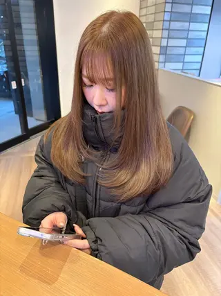 ロング カラー 💈平島 拓也💈のヘアスタイル