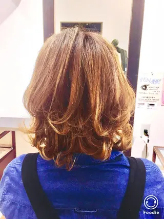 ミディアム 石田 啓祐のヘアスタイル