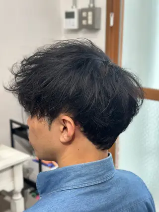 メンズ Snalyメンズ特化 スエハラのヘアスタイル