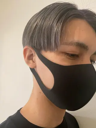 ショート カラー メンズ 永野 正芳のヘアスタイル