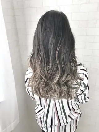 ロング 神野 雅樹のヘアスタイル