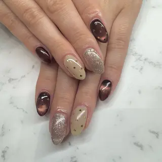 ネイル HARELU北名古屋店所属・ネイリスト Mahoのネイルデザイン