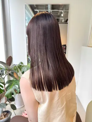 ロング 髪質改善スペシャリス ト長尾勇弥/梅田中津のヘアスタイル