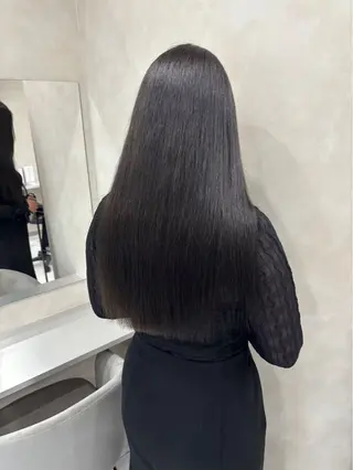 ロング king highlight&extensions梅田所属・髪質改善/似合わ せ/ダブルカラー盛田のヘアスタイル