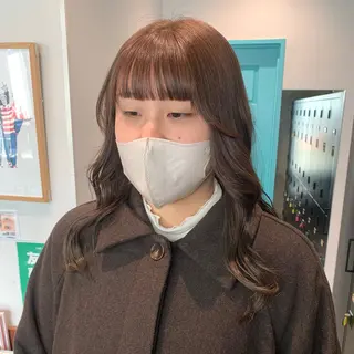 セミロング 本厚木で叶う艶カラー /AYAMI🎀のヘアスタイル