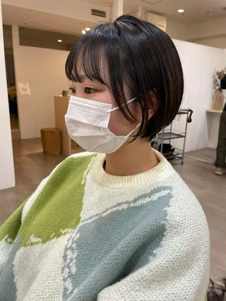 ショート 大迫 江梨のヘアスタイル