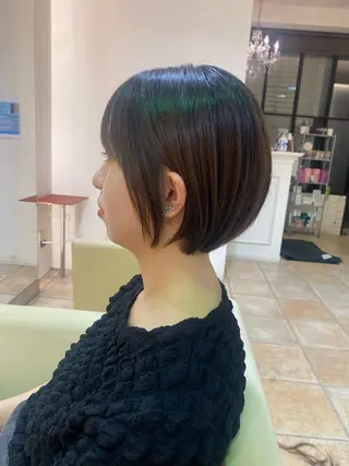 ショート Fuse所属・Hana ⭐️カラーモデル募集のヘアスタイル