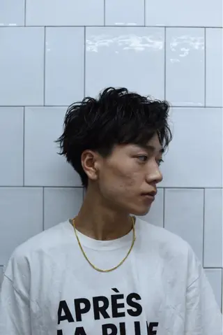 メンズ MERICAN BARBER  SHOP TOKYO所属・🧩嶋田 琉輝也🧩のヘアスタイル