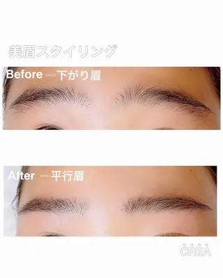 アイブロウ CREA noccoのマツエク・マツパデザイン