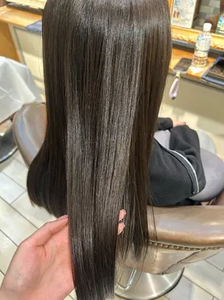 ロング カラー たけだ ゆうほのヘアスタイル