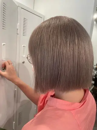 ショート カラー 💘MICOTO藤沢 髪質改善ブリーチ💘のヘアスタイル