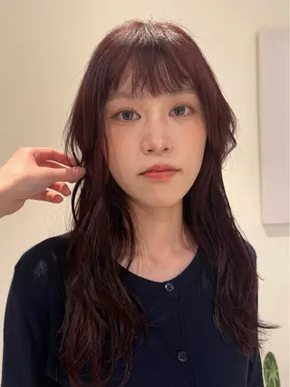 ロング Dreap所属・Dreap/ カットモデル/なつみのヘアスタイル