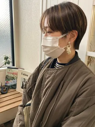 ショート カラー 小木曽智美 /ボブ/ショートのヘアスタイル