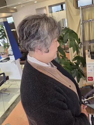 パーマ 武鹿野 光江のヘアスタイル