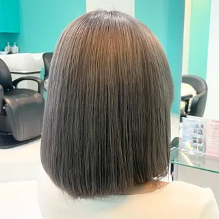 ショート カラー ボブ/艶カラー/ 暖色/Natsukiのヘアスタイル