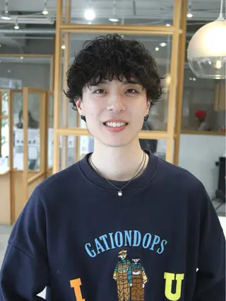 パーマ メンズ メンズパーマのプロ /FERIA蛭田貴弘のヘアスタイル