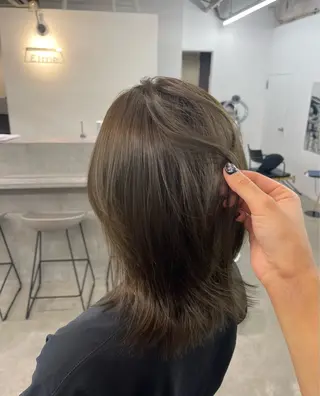 ミディアム カラー Elme所属・イージードリル募集 🔥平口はのんのヘアスタイル