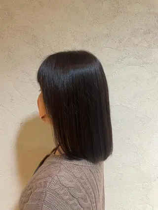 ミディアム カラー パーマ ueki ayaneのヘアスタイル