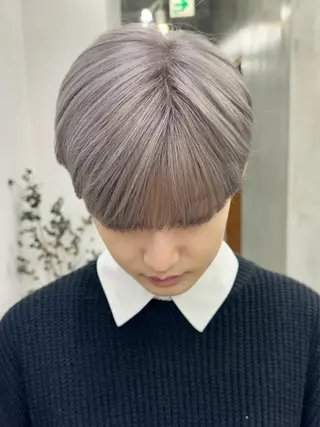 ショート カラー ブリーチダブルカラー 【koide】のヘアスタイル