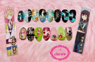 ネイル CROWN プライベートサロンのネイルデザイン