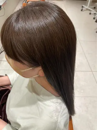 セミロング カラー Merry Land日吉所属・暖色/ベージュ/ メンズ/鈴木彩のヘアスタイル