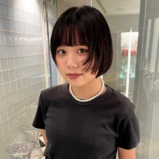 ショート anna 韓国レイヤ ー/ ハッシュカットのヘアスタイル