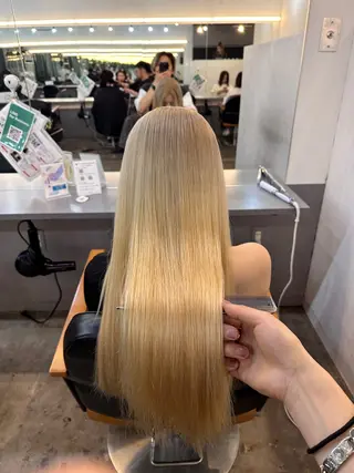 ロング ボブ/ぱつっとボブ/ 谷口 海星のヘアスタイル