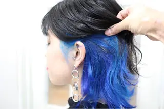 ミディアム カラー ✨池袋ブリーチ特化 Hibiki✨のヘアスタイル