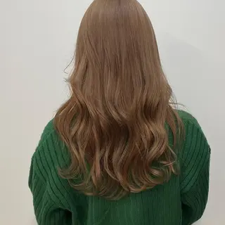 セミロング カラー パーマ ヘアアレンジ メンズ キッズ ネイル マツエク・マツパ アイブロウ 髪質改善🇰🇷 レイヤーカット/梅田のヘアスタイル