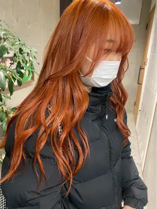 カラー 🍎ダブルカラー 🍎KUREA🍎のヘアスタイル