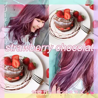 ロング カラー メンズ JuNブリーチに 縮毛矯正するプロのヘアスタイル