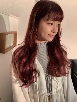 ロング カラー m ā l o.🌷 サカモトマイコのヘアスタイル