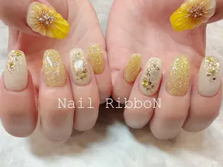 ネイル ネイルリボン 石田のネイルデザイン