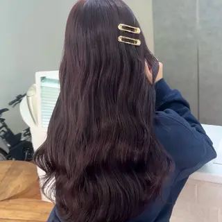 ロング カラー 櫻田 真紀のヘアスタイル