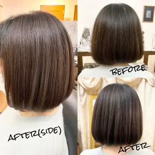 ミディアム カラー GOLD BLACK所属・究極の艶髪！ 艶神！大矢祥央のヘアスタイル