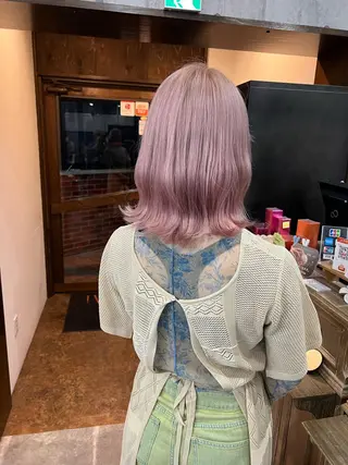 カラー 【艶髪】💐韓国風× 透明感💐深江裕稀のヘアスタイル