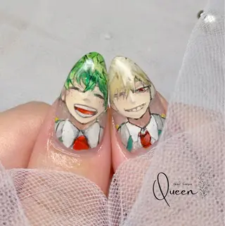 ネイル Queennail 北堀江AYAのネイルデザイン